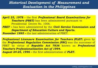professional board examination for teachers (pbet) 1995|Teacher Education in the Philippines.